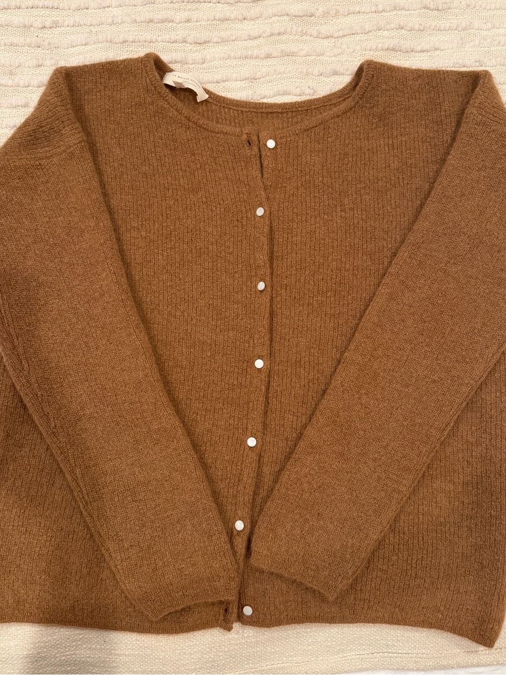 Sezane Gaspard Size M in Camel - Picture 7 of 9